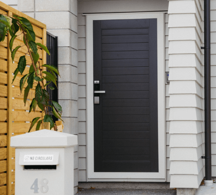 Aluminium doors for multi-residential projects