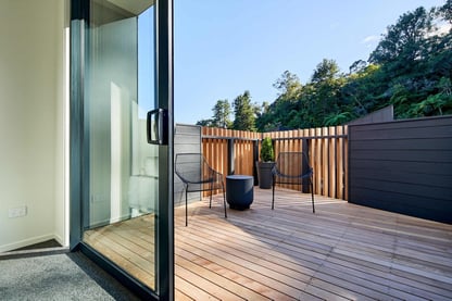 Aluminium doors for multi-residential projects