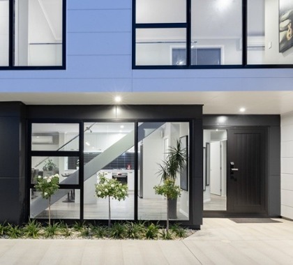 Aluminium windows for new homes