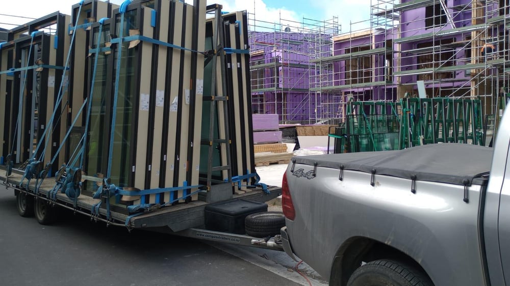 Trailer delivery Wilson Street