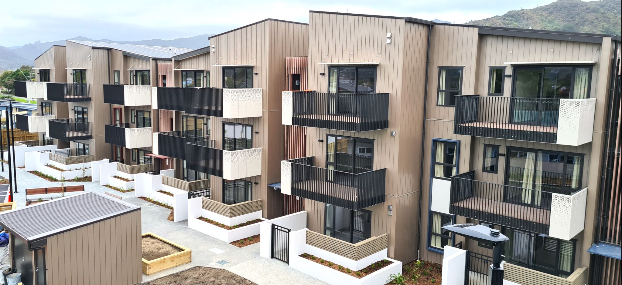 Aluminium joinery for multi-residential development