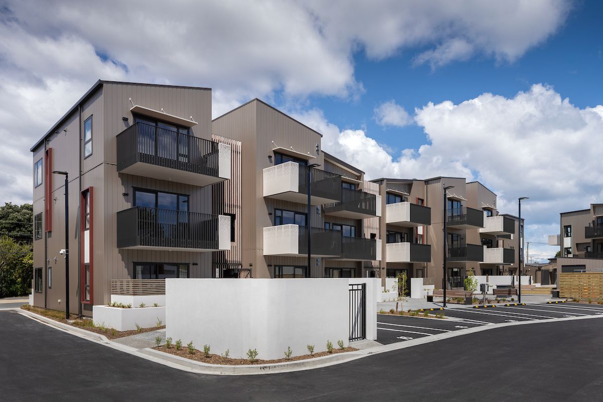 Aluminium joinery for multi-residential development