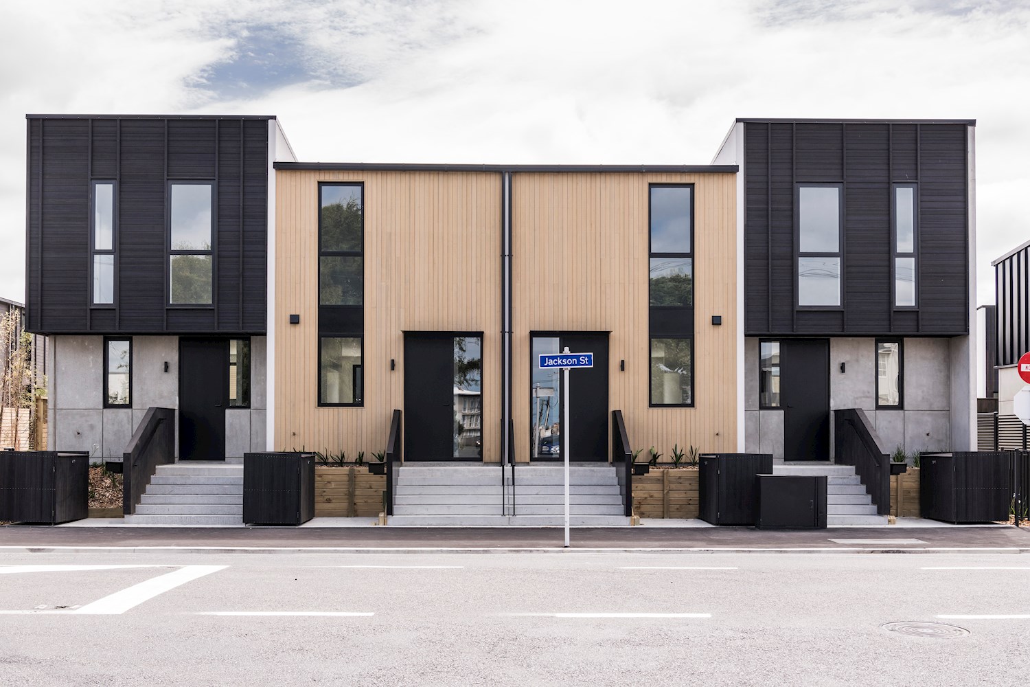 Aluminium joinery facade for multi-residential development