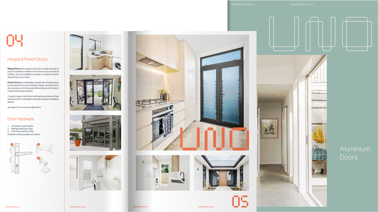 Aluminium doors