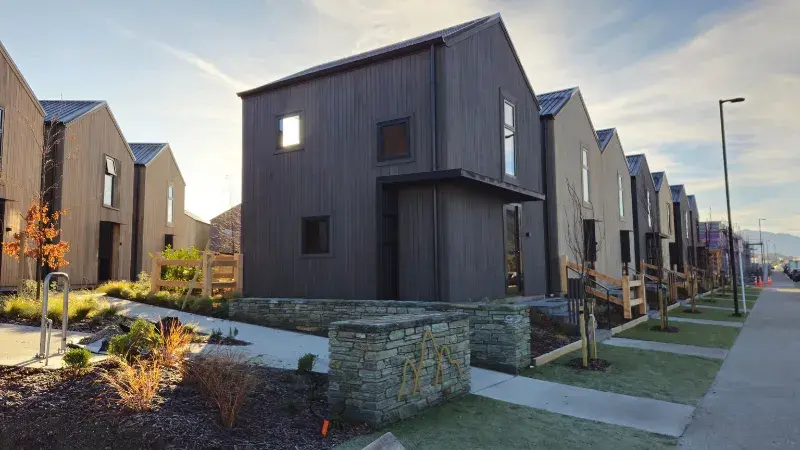 Aluminium joinery for multi residential development in Queenstown