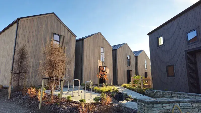 Aluminium joinery for multi residential development in Queenstown