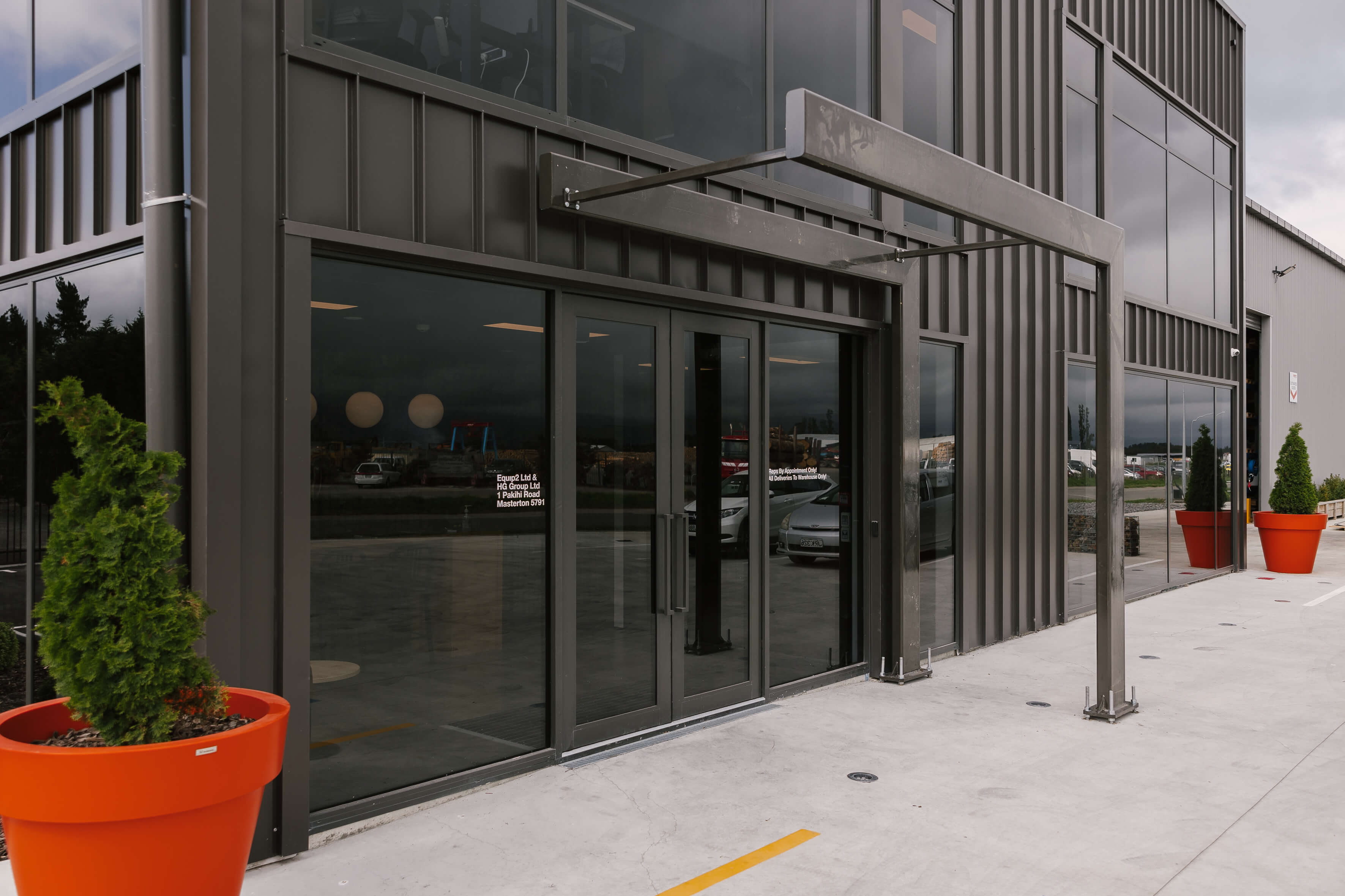 Commercial doors