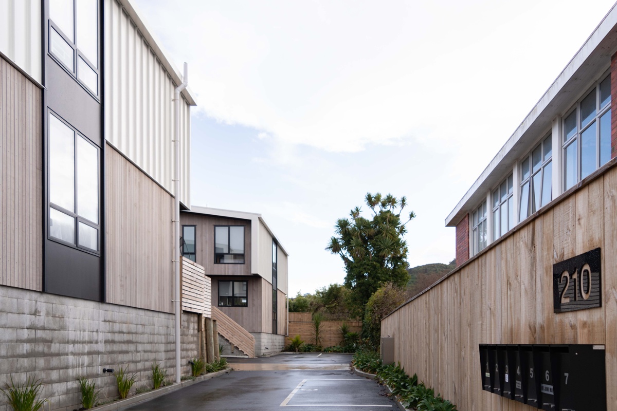 Aluminium joinery - Karori Rd