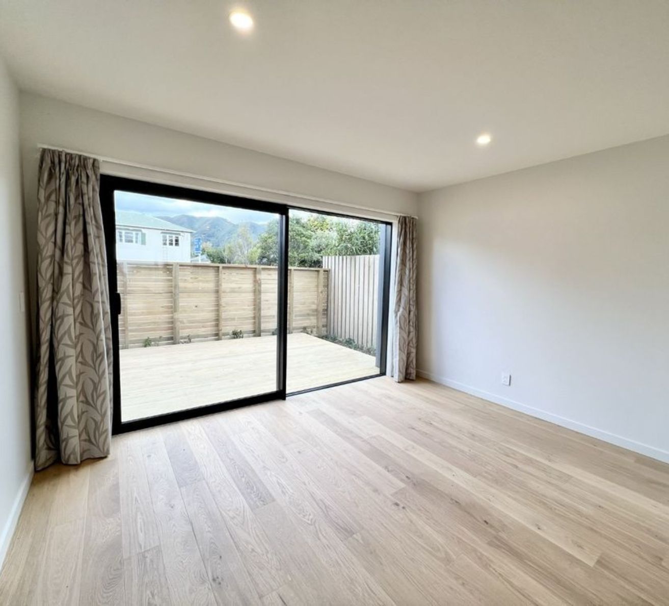 Sliding doors for new townhouse development