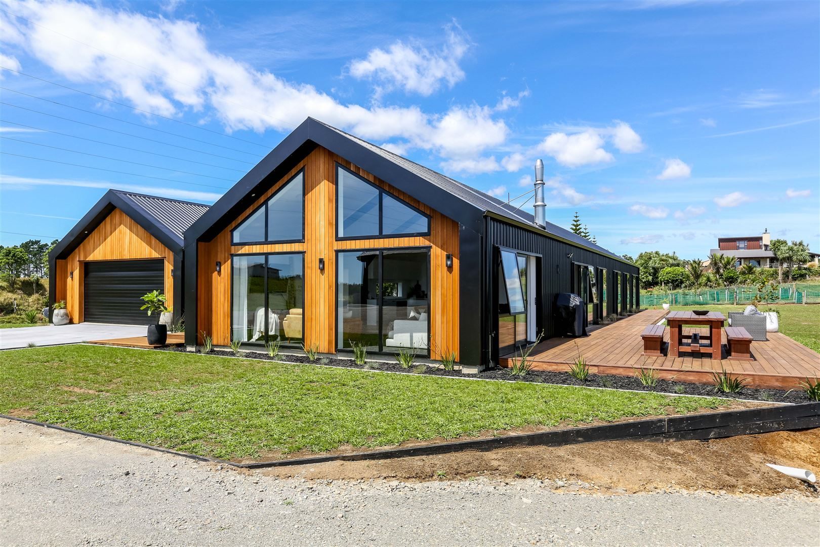 Aluminium joinery for new build in Taranaki