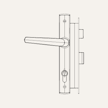 Aria optimum lever handle