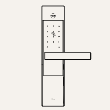 Yale digital lock SYDM3109+